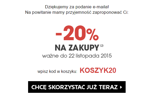 Sephora.pl - 20% na wszystko