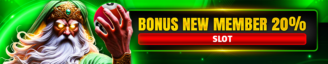 BONUS NEW MEMBER 20%