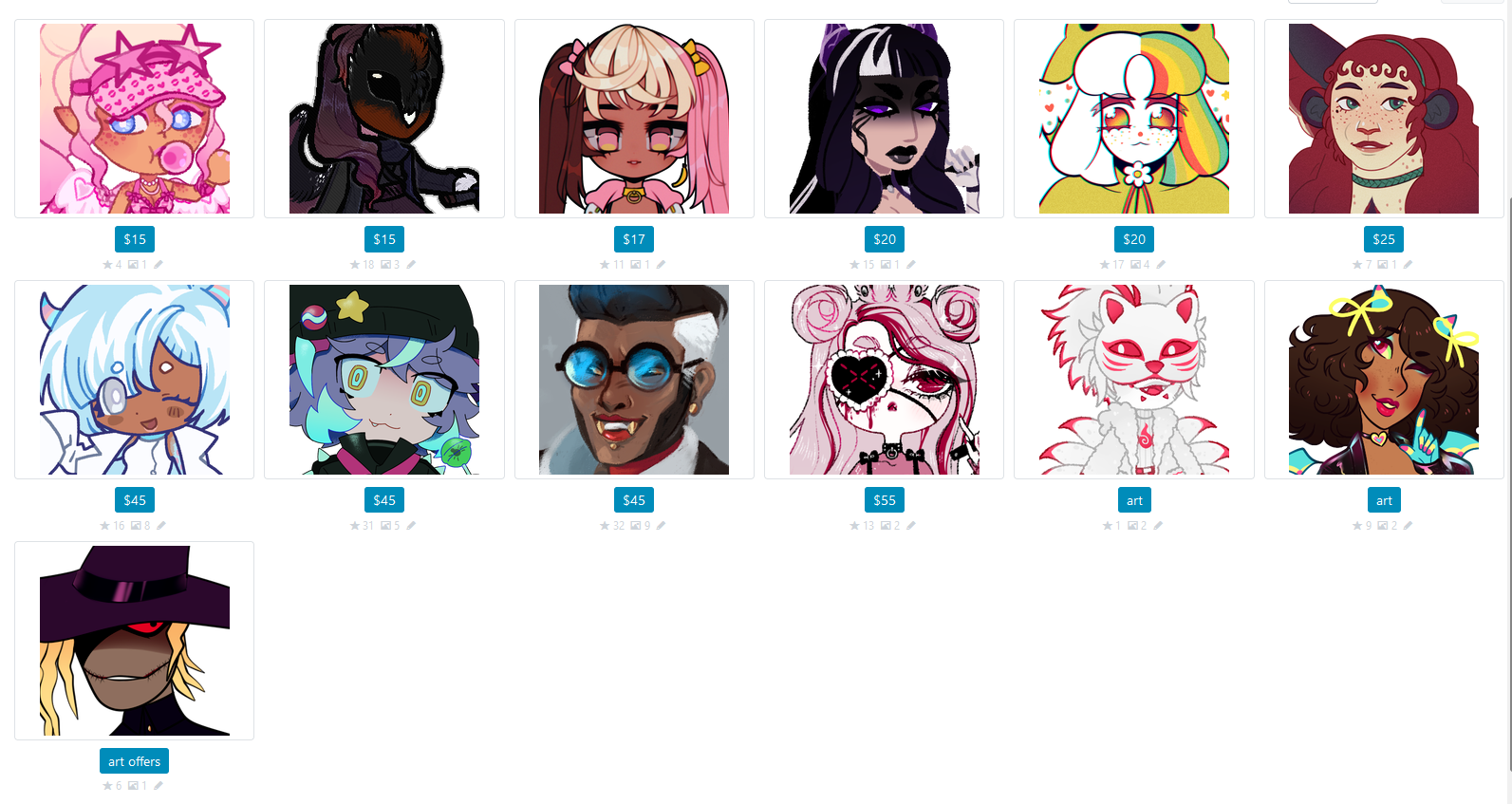 resells & trades [cookibites/princeno/etc] on Toyhouse