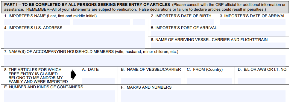 do-i-need-to-fill-out-multiple-cbp-form-3299-declaration-for-free