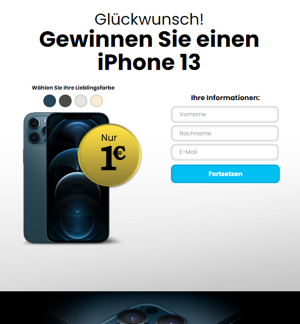 [CC Submit] DE | WINKETO Win iPhone 13