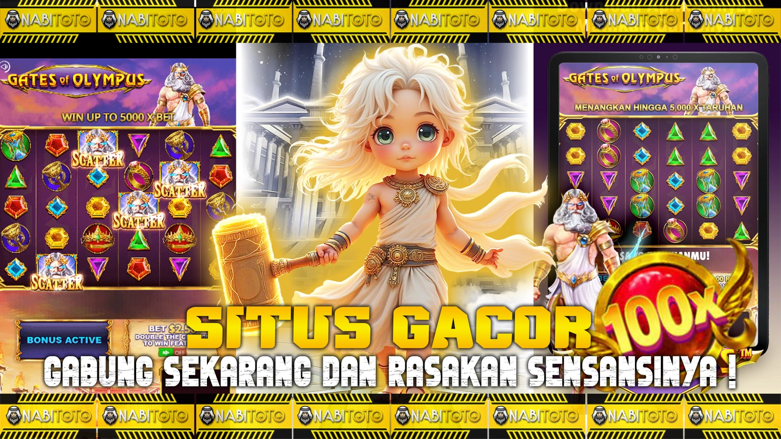 Reza Menemukan Kunci Kenyamanan Bermain Gates of Olympus di NABITOTO