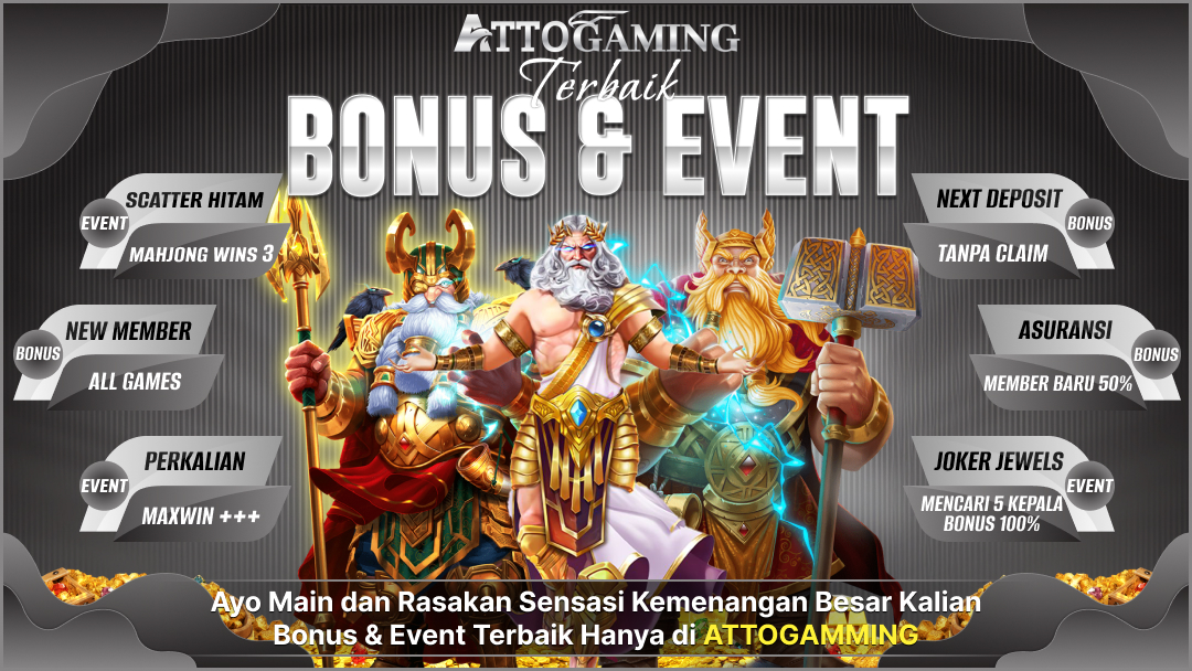 ATTOGAMING - Situs Slot Casino Togel Gacor Terpercaya 2025
