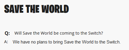 Is Save The World Coming To Nintendo Switch Forums - is save the world coming to nintendo switch