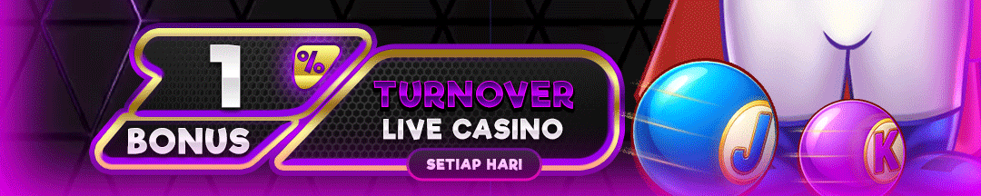 BONUS TURNOVER LIVEGAMES 1%