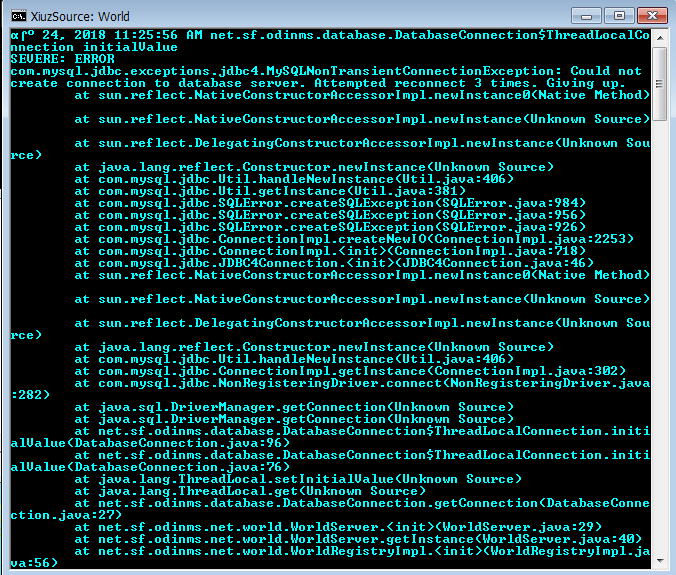 Could not create connection to database server | RaGEZONE - MMO ...