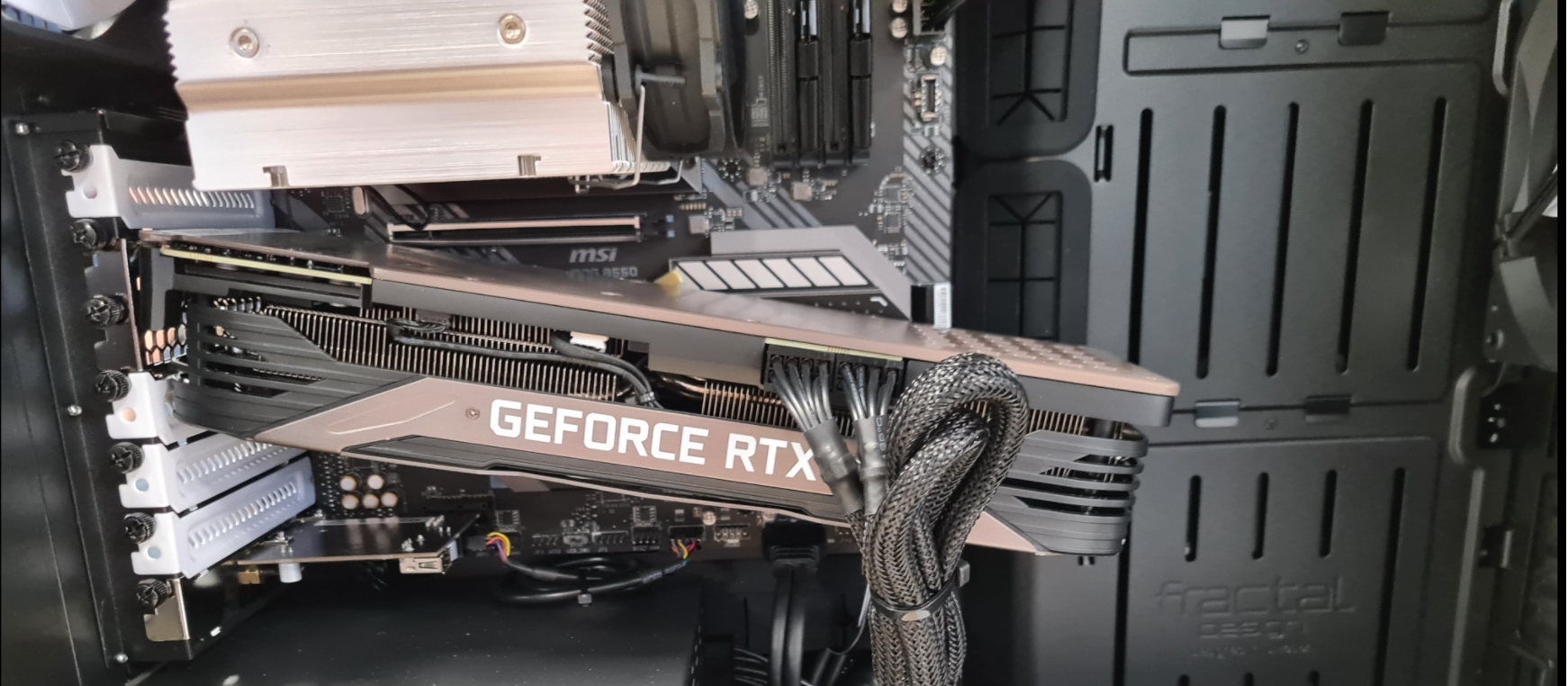 GPU plastic thingy next to PCIe pins broke nvidia