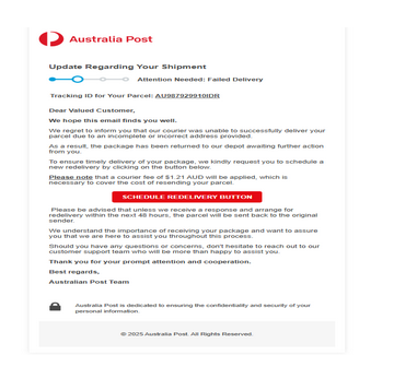 ⚫ Australian Post ⚡ Letter High Quality Send Inbox HTML ⚡
