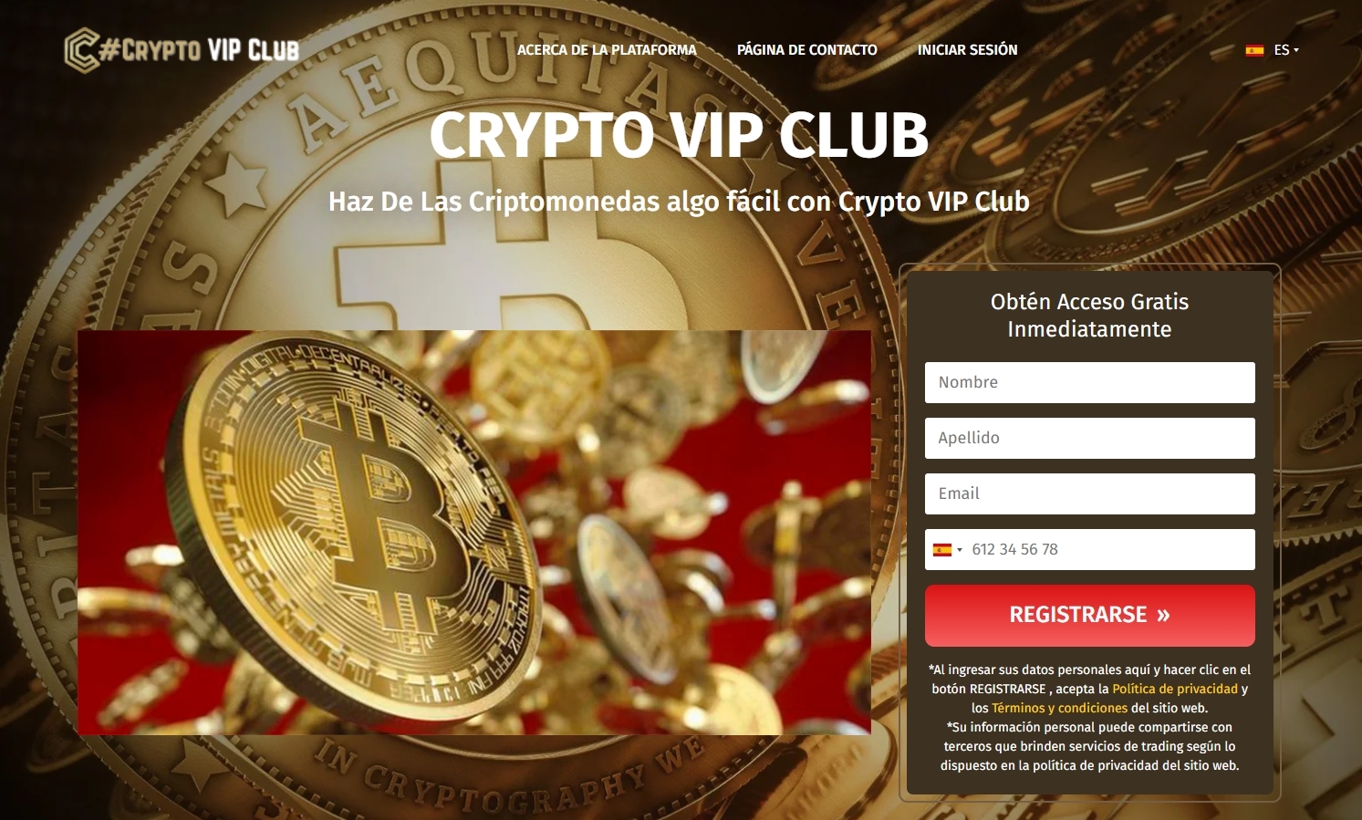 crypto vip club estafa