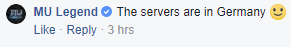 EU server location? : r/MuLegend