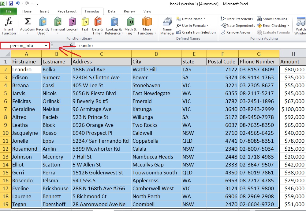 Excel Named Range 500 Rockets Marketing