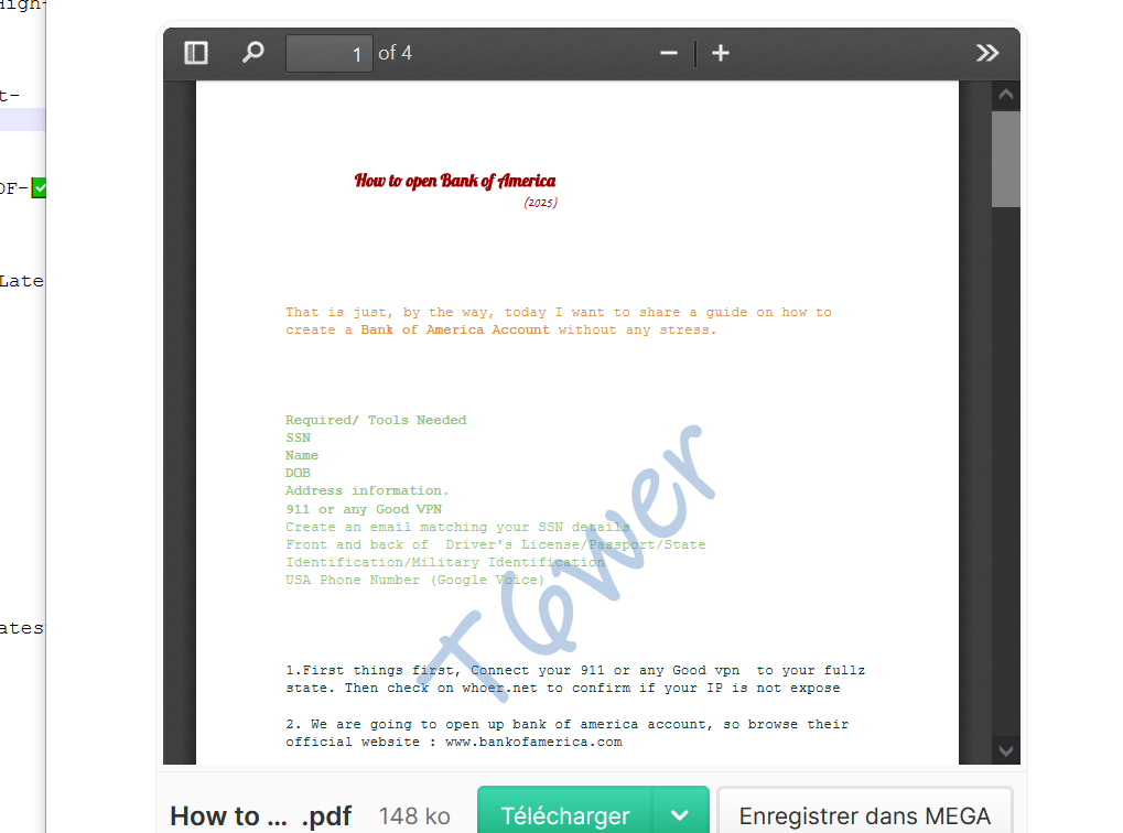 How to open up Bank of America 📌Fresh-Method✅-High-Quality-PDF-✅Latest-