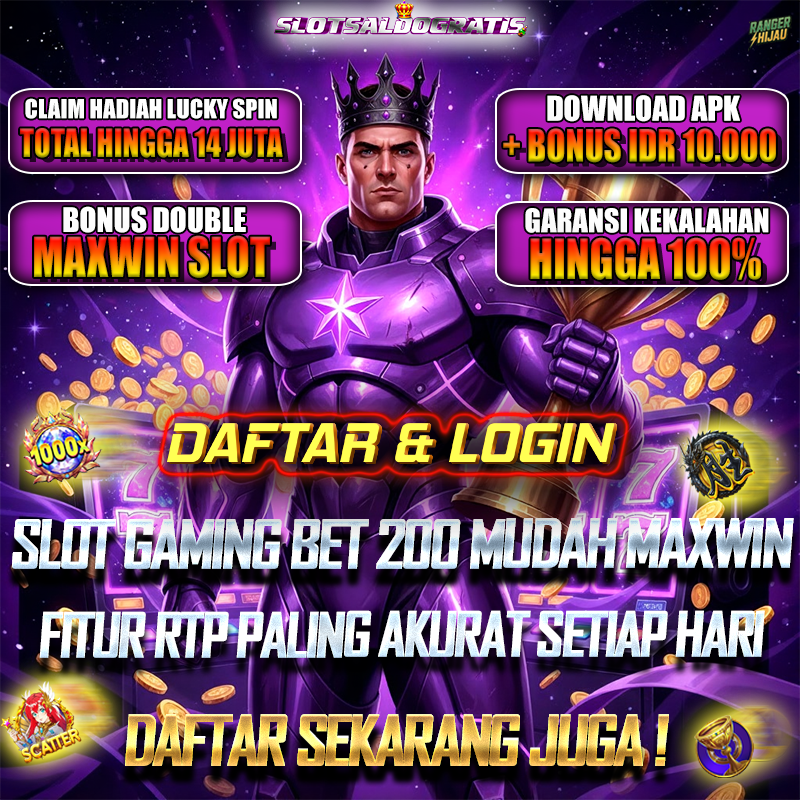 SLOTSALDOGRATIS: Login Slot Gaming Bet 200 Mudah Maxwin Dengan Fitur Rtp Paling Akurat - WooCommerce eCommerce