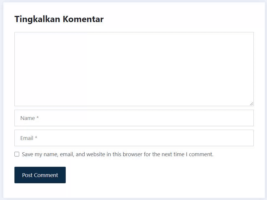 Cara Mengatasi Spam Komentar WordPress