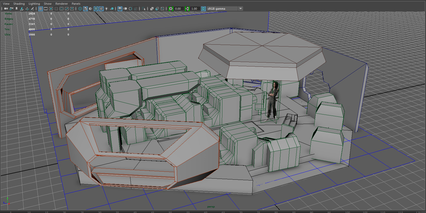 Nostromo Bridge From Alien 1979 Polycount