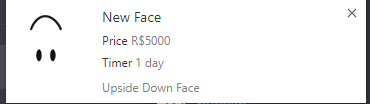 How To Get The Upside Down Face In Roblox For Free