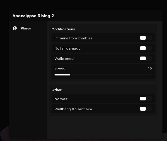 Apocalypse Rising 2 Gui - how to open lighting gui roblox apoc