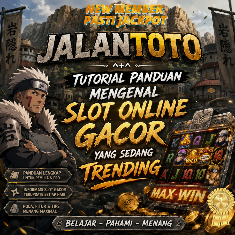 JALANTOTO ^+^ Tutorial Panduan Mengenal Slot Online Gacor yang Sedang Trending