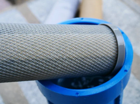 Image of a semi-permeable filter
