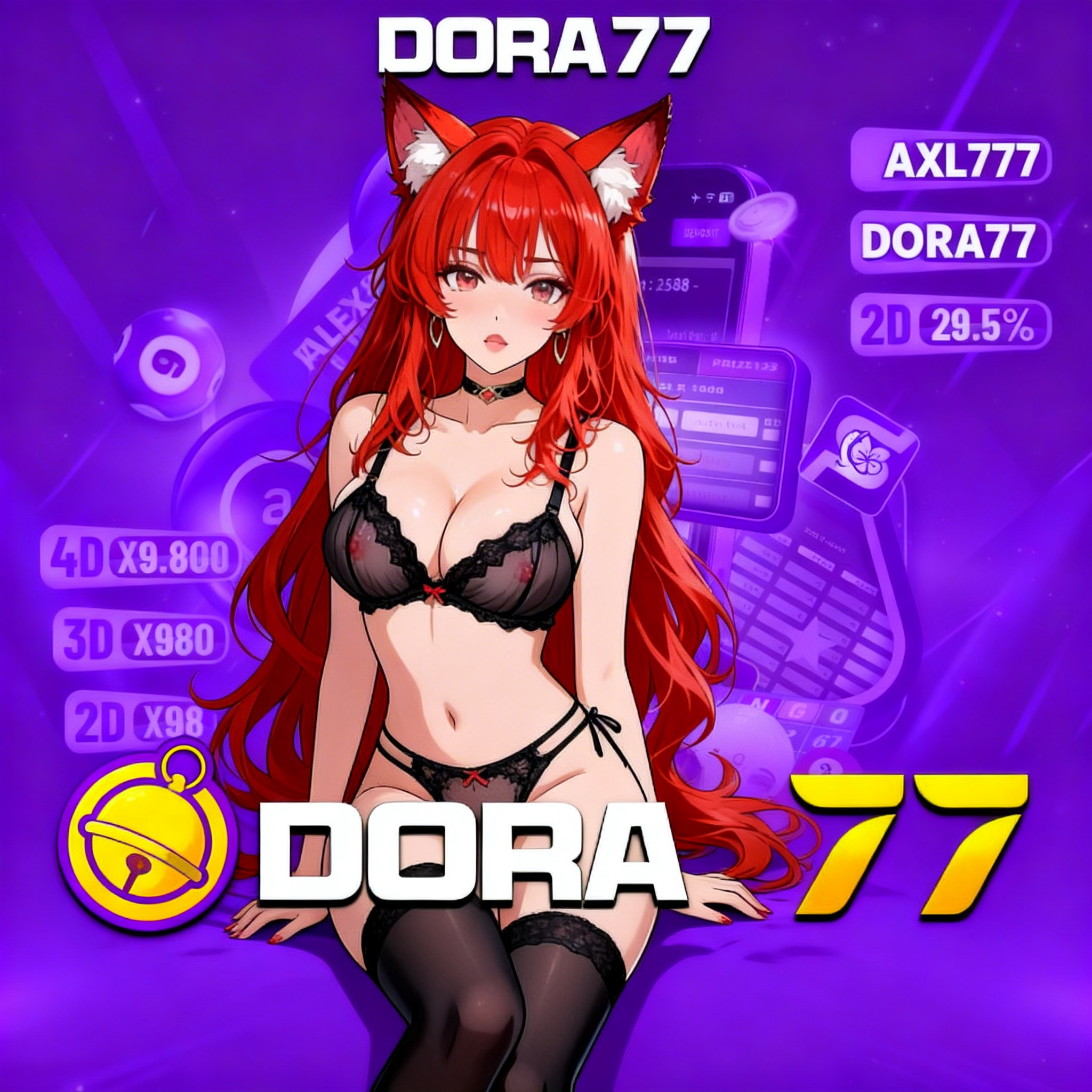 DORA77 ☔️ Kekuasaan Situs Resmi Toto 4D Terbesar & Agen Slot Gacor Ternama Gampang Maxwin Malam Ini