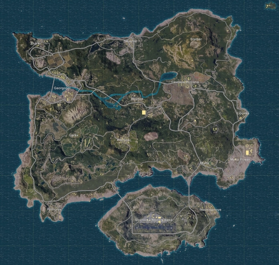 Erangel será el mapa predeterminado del Open de PUBG Erangel será el mapa predeterminado del Open de PUBG