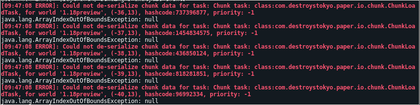 CavesNCliffs Preview Datapack loading | SpigotMC - High Performance ...