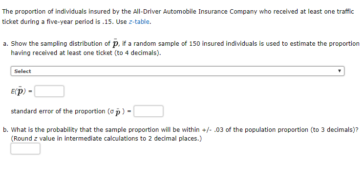 Solved The proportion of individuals insured by the | Chegg.com