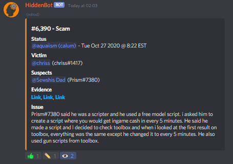 Evidence 1