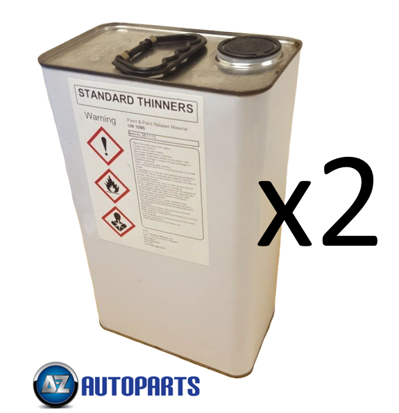 2x 5 Litres Standard Thinners Spray Gun Cleaner Cellulose Paint Thinner