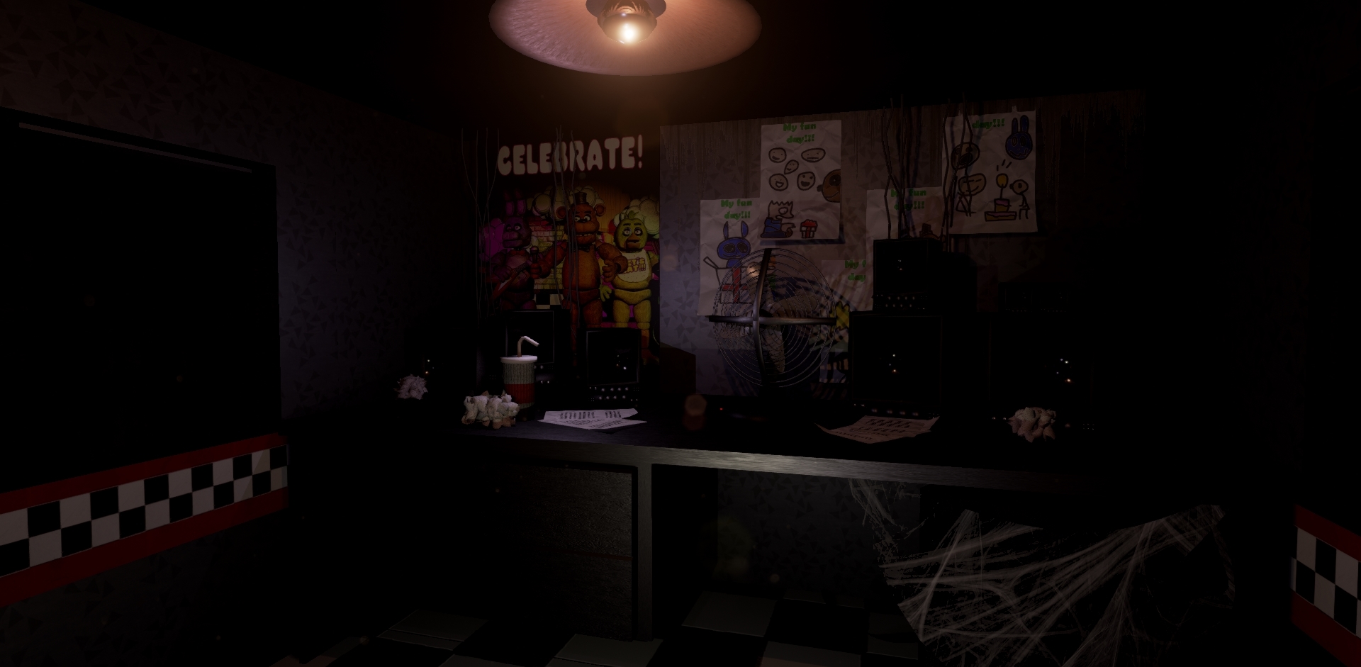 Finished fnaf1 office in Unreal engine 4 : r/fivenightsatfreddys