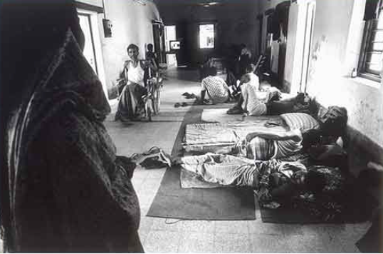 Freedom Fighters relaxing on the floor, looking at the 