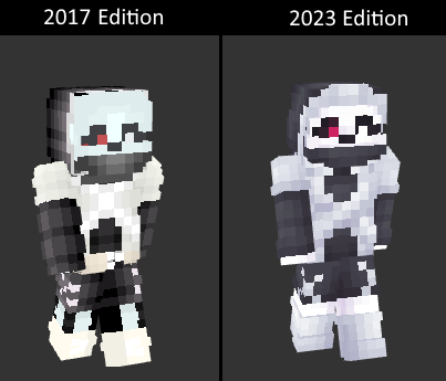 Sans - X-Tale / Underverse Minecraft Skin