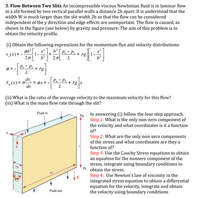 Flow between