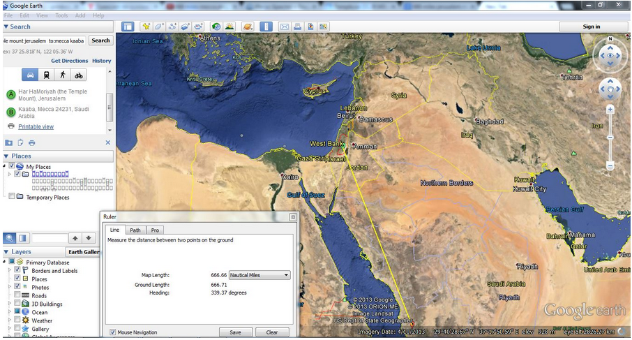 Мекка и Иерусалим расстояние. Гугл карты Мекка. Мекка и Иерусалим на карте. Сколько км до мекки