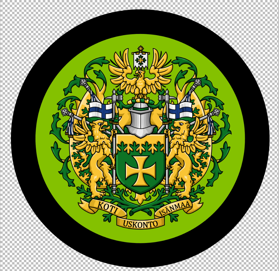 How would you differentiate between heraldry inspired logo and coat of