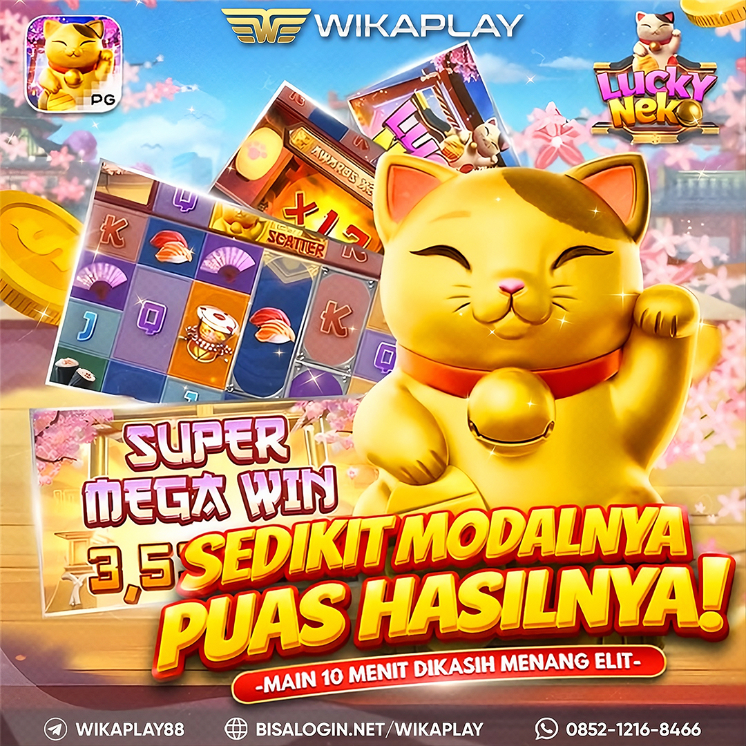 WIKAPLAY AGEN SLOT ONLINE DEPOSIT RECEH RP 5,000 MUDAH GACOR