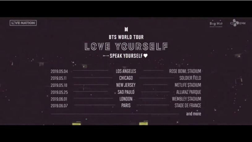 	끝판왕이 되버린 방탄소년단 올해 월드투어 스케일 - 킥오프 끝판왕이 되버린 방탄소년단 올해 월드투어 스케일
