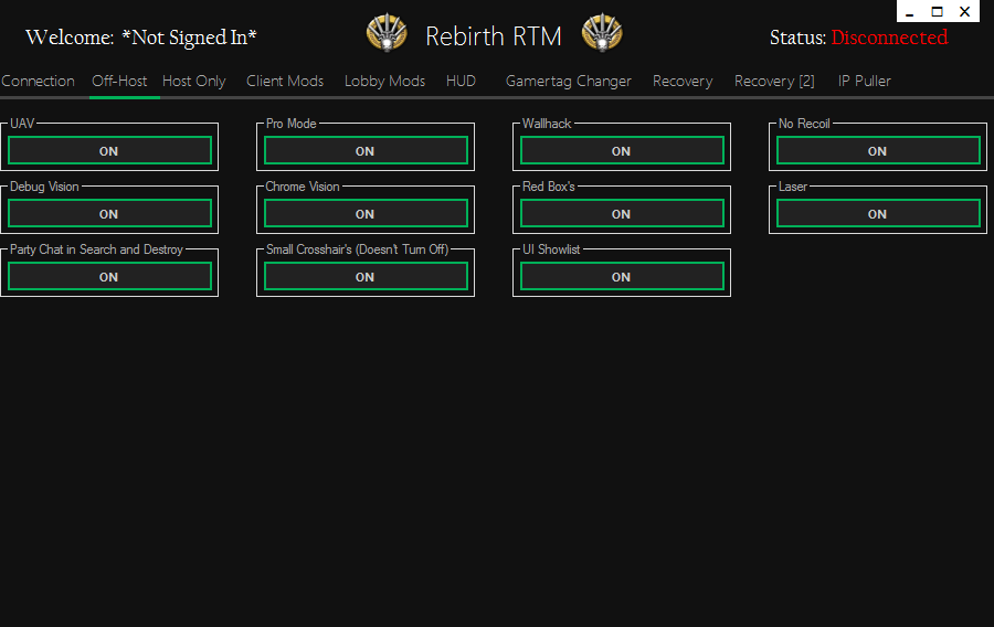 Outdated - Project Rebirth XBOX MW3 RTM tool (BETA)