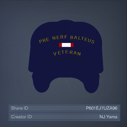 Pre-Nerf Balteus Veteran