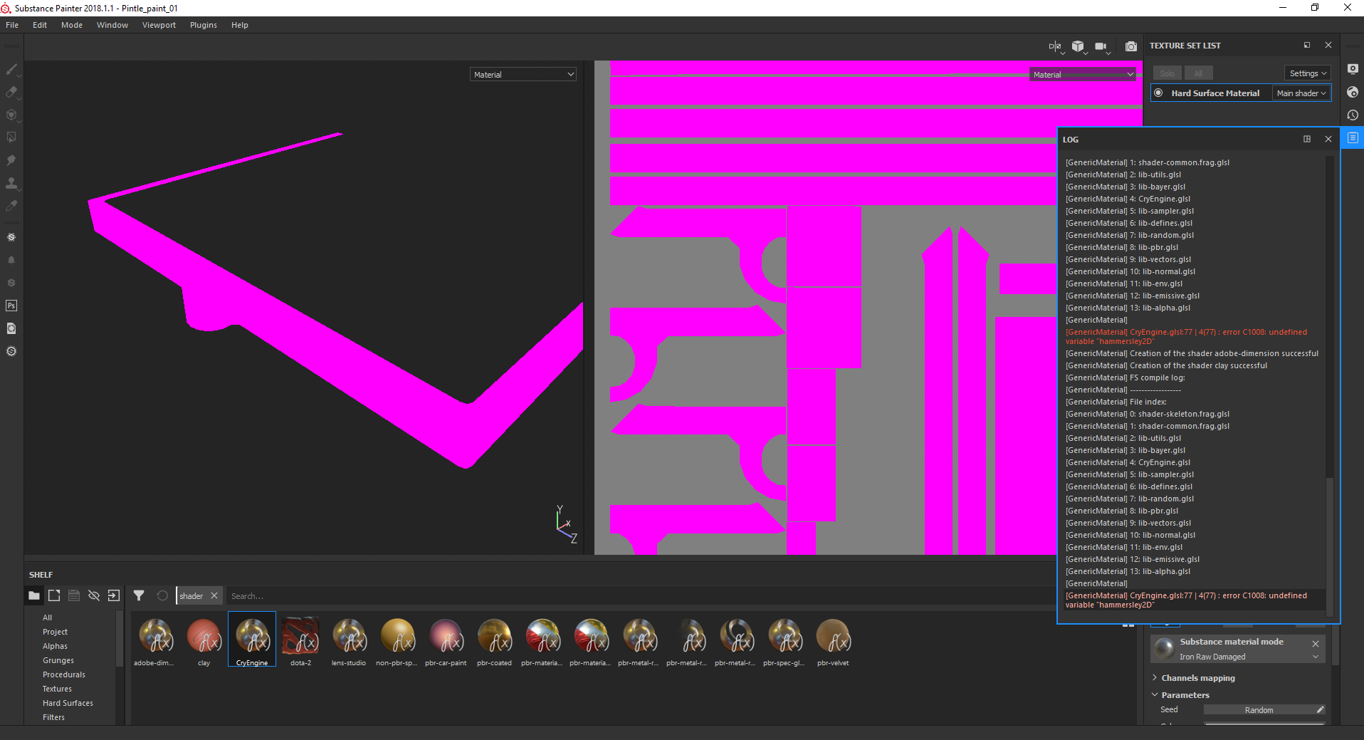 substance painter gamebryo engine