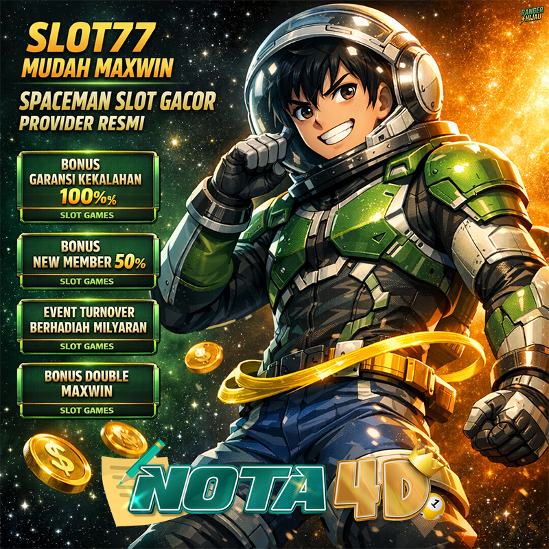 NOTA4D > Link Situs Slot777 Mudah Maxwin Dengan Fitur Spaceman Slot Gacor Bet 200 Provider Resmi