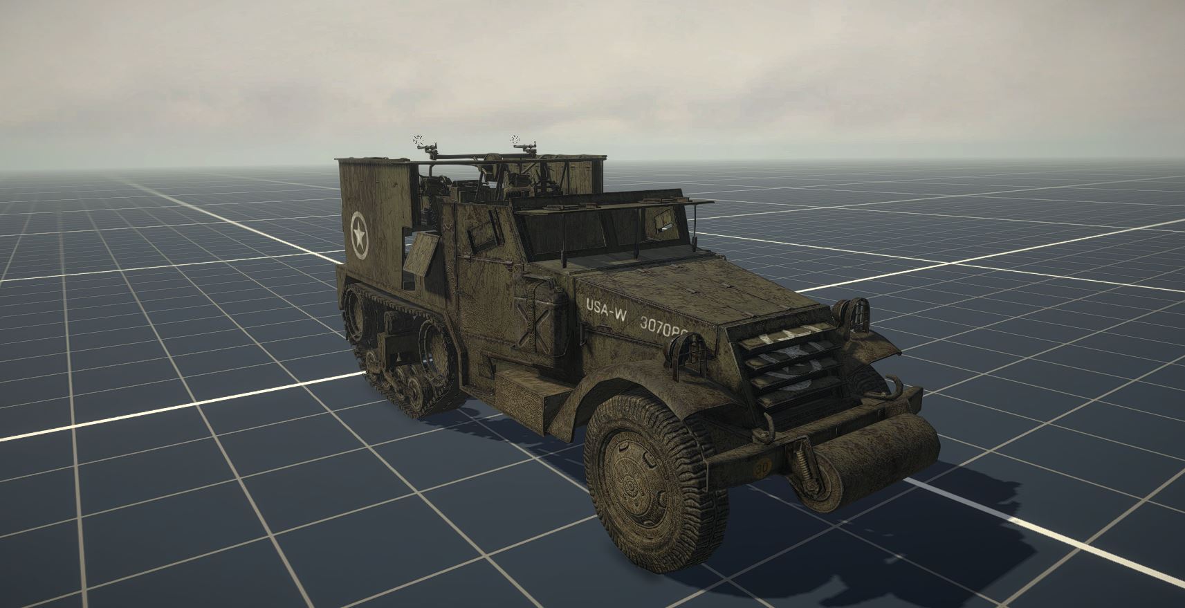 M15A1 Half-Track CGMC