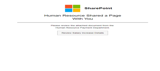 ☑️ Share point Human Resource Shared a Page Letter High Quality Send Inbox HTML 2025 ✅