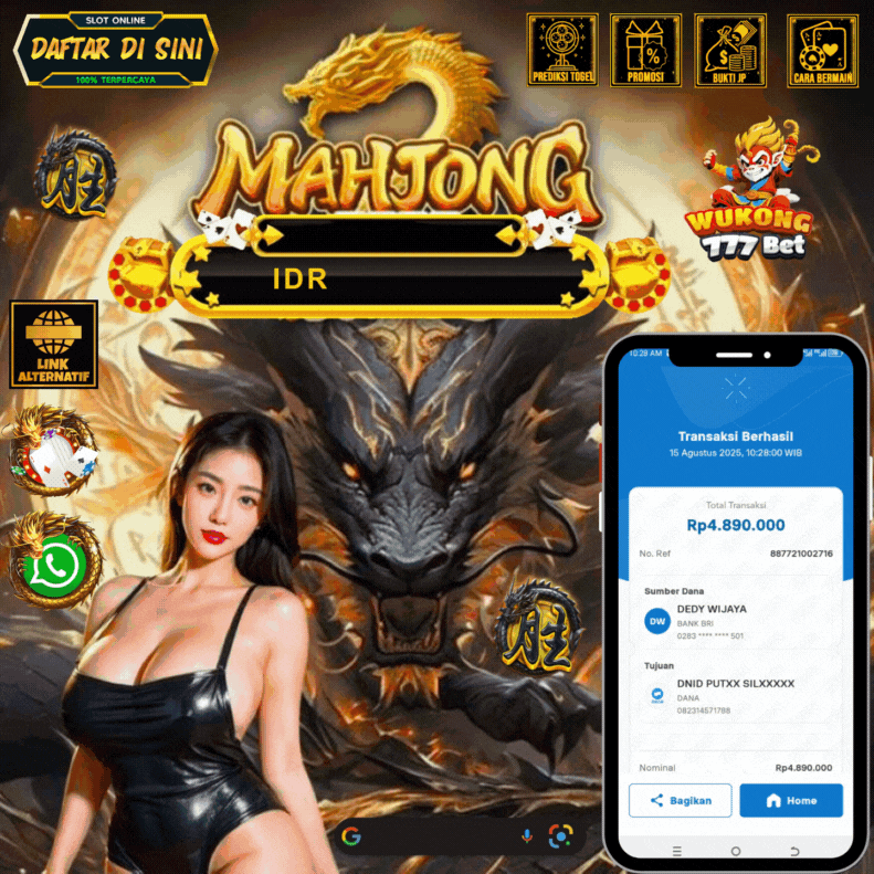 WUKONG777BET ✈️ Register Cepat Bandar Togel Online Terpercaya di Asia Dengan Link Alternatif Terbaru
