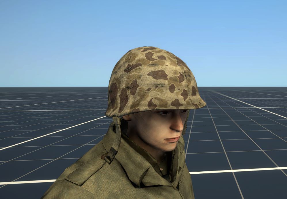 M1 Frogskin (Beach A) Helmet