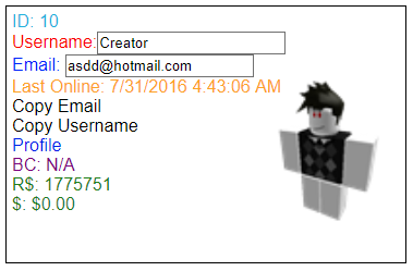 youtuber passwords on roblox