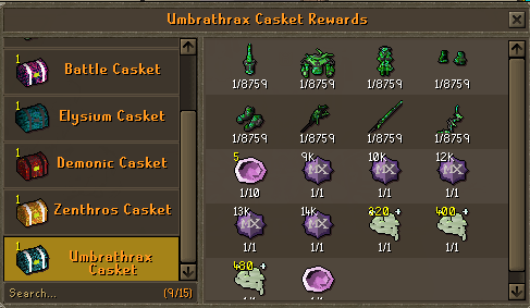 Umbrathrax Casket