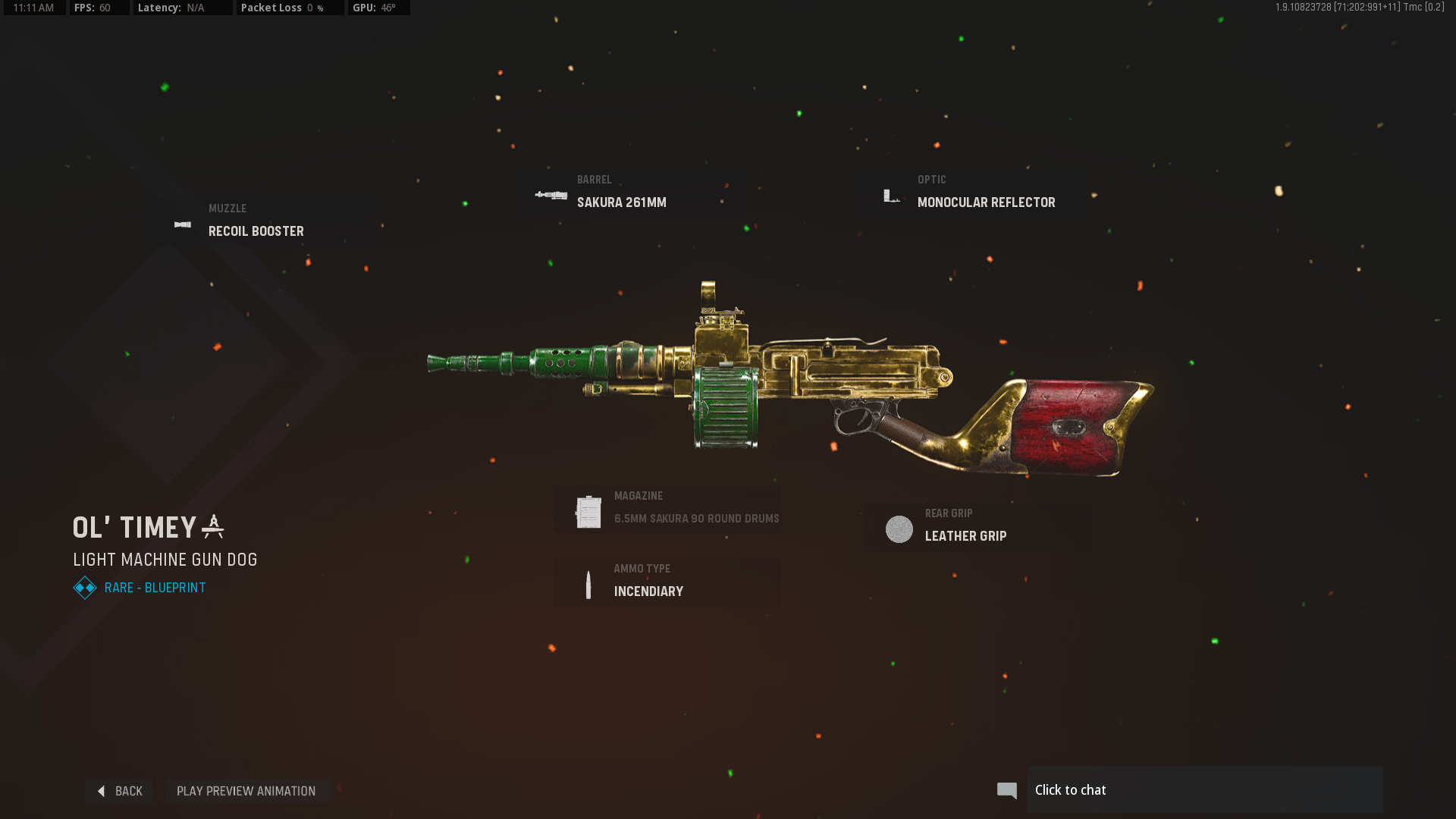 Festive Fervor weapon blueprint 