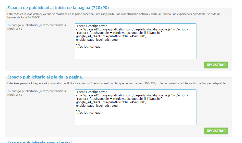 No sé poner el adsense en mi web 8af8ea5a424e26f44039bf0e7fd1d0df