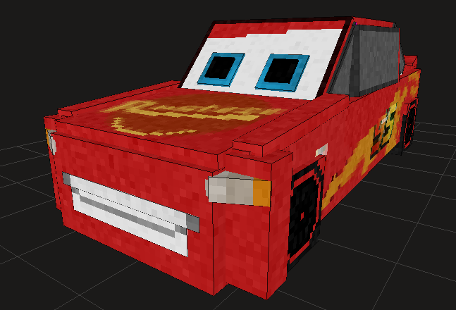 Minecraft lightning discount mcqueen mod